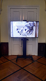 The Chapel video screen